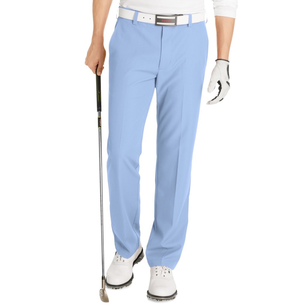 Izod Golf Slim Fit Light Blue Pants Sz 34x30